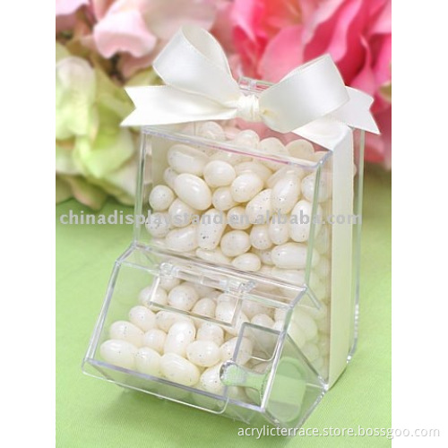 small acrylic candy bin